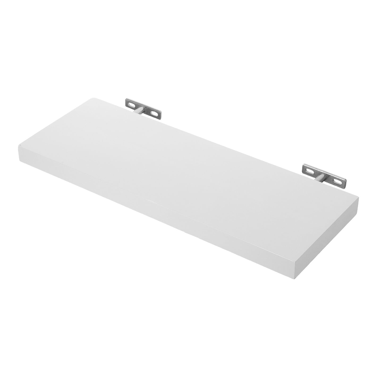 Étagère murale en tilleul blanc rustique pour décoration raffinée