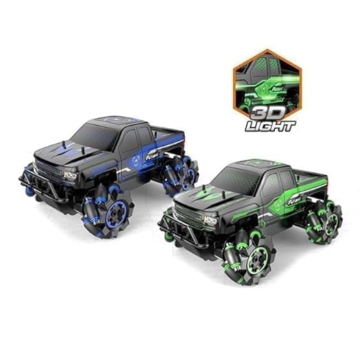 Image of RC Tornado 3D Hummeer Racing Car 360 Degree Off Road Monster Truck Rock Vehicles Stunt Movement Tornado with 2.4ghz Remote Control Light for Kids, Multicolor