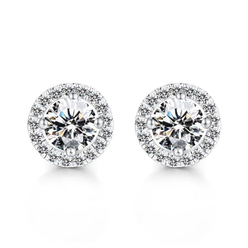 Boucles d'oreilles en diamant pour femme, le cadeau de mariage inoubliable