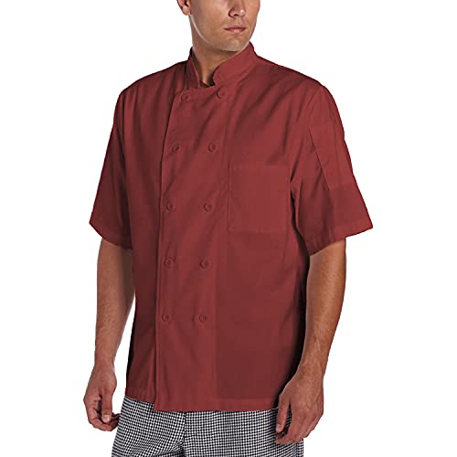 Image of Chef Code Men's Short Sleeve Unisex Classic Chef Coat