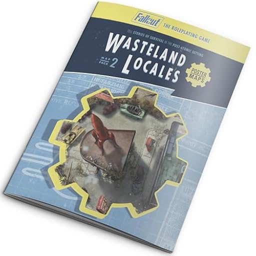 Modiphius Entertainment: Fallout: The Roleplaying Game - Paquete de mapas 2: Wasteland Locales - Libro de rol de 32 páginas y 4 mapas de Doble Cara del tamaño de póster, Mesa | Ya disponible en tu tienda friki favorita! En mundofriki.es! Modiphius Entertainment: Fallout: The Roleplaying Game - Paquete de mapas 2: Wasteland Locales - Libro de rol de 32 páginas y 4 mapas de Doble Cara del tamaño de póster, Mesa | Ya disponible en tu tienda friki favorita! En mundofriki.es!