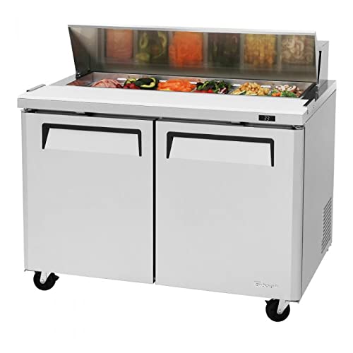 Turbo Air 2-Door Sandwich Salad Prep Table 12-CU.ft. MST-48-N