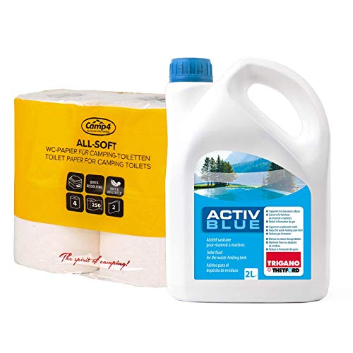 Set Thetford Activ Blue per WC con carta igienica