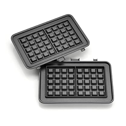 Cuisinart 3-in-1 Grill, Waffel- und Omelette-Maker| Sandwich-Toaster, Panini-Presse, Pfannkuchen-Maker Elektrogrill | Antihaftbeschichtung Abnehmbare, austauschbare Platten | Gesunder Grill | 210°C – Bild 5