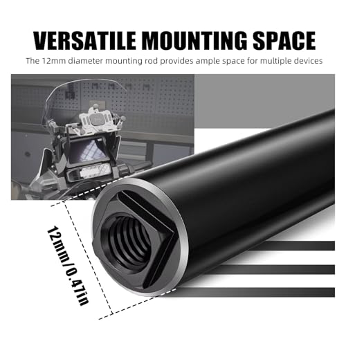 Support GPS Moto CRF1100L Africa Twin Haute Stabilité : Fixations Aluminium pour Compteur - 4