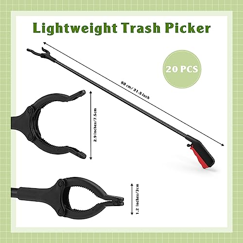 Image of Norme 20 Pcs Grabber Reacher Tool Bulk 31.5 inch