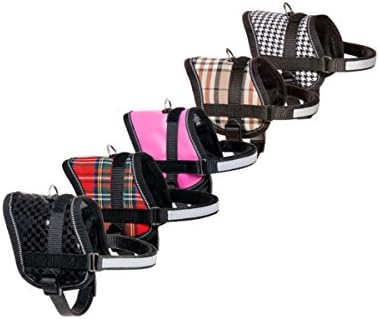 Karlie Teeny Weeny Harnesses, 31 to 40 cm, X-Small, Black/White, Mittel - Image 3