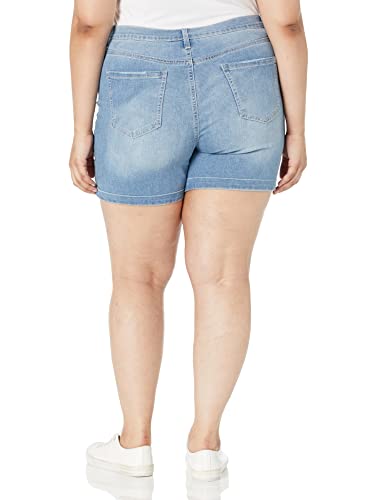 Short Amanda Basic Jeans Gloria Vanderbilt en denim stretch extensible - 4