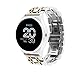 X-WATCH JOLI XW PRO Damen Smartwatch mit Blutdruckmessung-Fitness Watch-Shiny Silver 54059