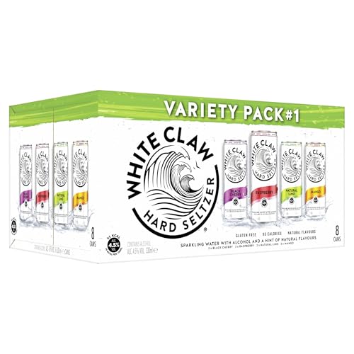 White Claw Hard Seltzer Variety Pack 8 x 330ml
