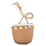 Borsa da spiaggia: realizzata in materiale resistente, lavabile e pratica, piccola borsa di paglia