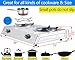 Horynar Propane Stove 2 Burner Auto Ignition Propane Burner 26000 BTU Gas Stove with CSA LPG Hose for Outdoor, Emergency