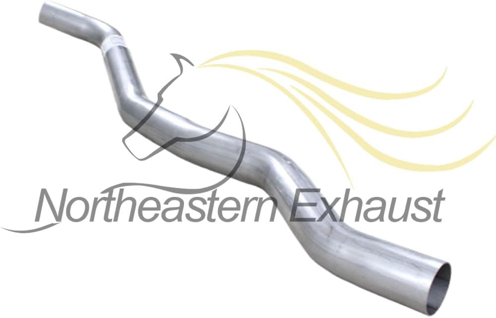 Northeastern Exhaust | Stainless Steel Intermediate Pipe and Muffler Exhaust System Kit Compatible for Jeep Grand Cherokee 2011-2019 3.6L - Include Gasket and Clamp
