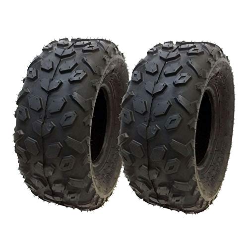 MMG 145/70-6 (14.5x7x6) ATV Tire Set of 2, P120, Tubeless, Front/Rear