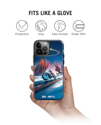 Image of DailyObjects Polar Drift Stride 2.0 Magnetic Case Cover Compatible with iPhone 14 Pro Max | Wireless Charging Slim Back Cover | 2 Layer Edge Protection & Shockproof