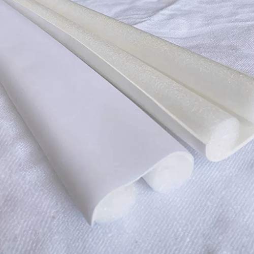 YS0911 93cm Flexible Door Bottom Sealing Guard Sealer Stopper Wind Dust Blocker Draft Stoppers for Bottom of Doors, 36.62x3.94inch (foldable), White