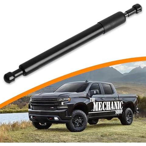 The Mechanic Shop TMS Truck Tailgate Assist Accessories Compatible with 2019-2024 Chevy Silverado and GMC Sierra 1500 Tailgate Damping Strut Accessories, Pack of 1 Cover