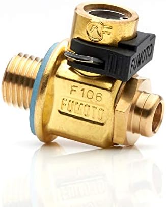 Fumoto Original F106S with LC-10 Lever Clip FS-Series Engine Oil Drain Valve, 1 Pack