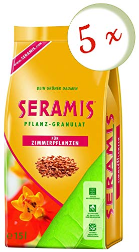 Oleander Hof® Set: 5 x Seramis® Plant Granulate, 15 litres with Oleander Farm Indoor Flyer