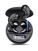 【2024革新 睡眠用イヤホン】 ワイヤレスイヤホン KIMOKU イヤホン Bluetooth ブルートゥース イヤホン Bluetooth5.3 骨伝導イヤホンの進化 空気伝導 イヤホン 寝返り痛くない 睡眠イヤホン 超軽量化 Hi-Fi音質 タッチコントロール長時間再生 自動ペアリング Type-C充電 IPX7防水 (ブラック)