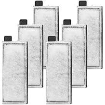 AQQA 8 Pack Aquarium Filter Cartridge Replacement Fish Tank Filter Cartridge for Aquarium Internal Filter Small