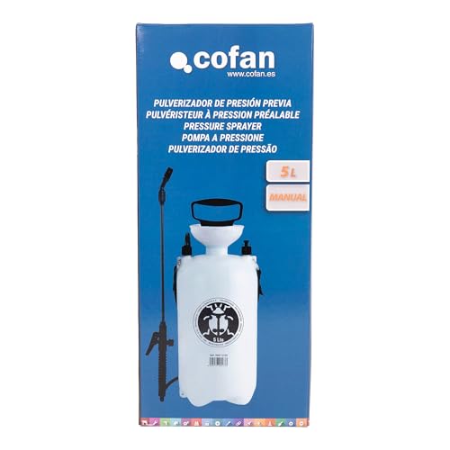 Miniatura 8 de Cofan Pulverizador De Presión Manual Capacidad Para 5 Litros Sector Agrícola