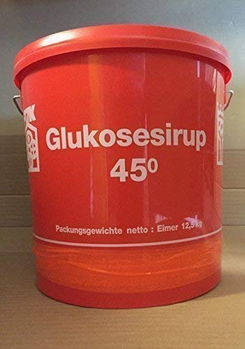 5 x 12,5 kg Eimer Glucosesirup 45° - Sirup Glukosesirup Glukose Glucose Bonbon Likör andicken Bonbonsirup 62,5 kg