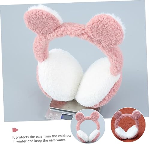 Plush Winter Ear Warmers for Cute and Cozy Ear Covers for Outdoor Sports and Activities Breathable and Windproof Design for Ice Skating Skiing and More2