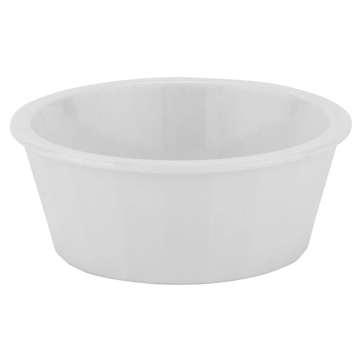 G.E.T. ER-020-W White 2 oz. Fluted Ramekin, Break Resistant, White (Pack of 12)