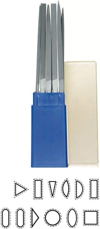VALLORBE LA249 GLARDON SWISS MADE NEEDLE FILES 12 SET CUT 2/160mm Jewelers File Set