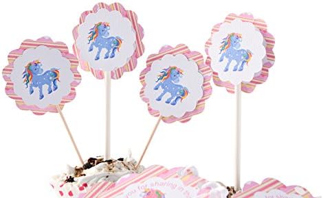 Birthday Unicorn Cake Toppers