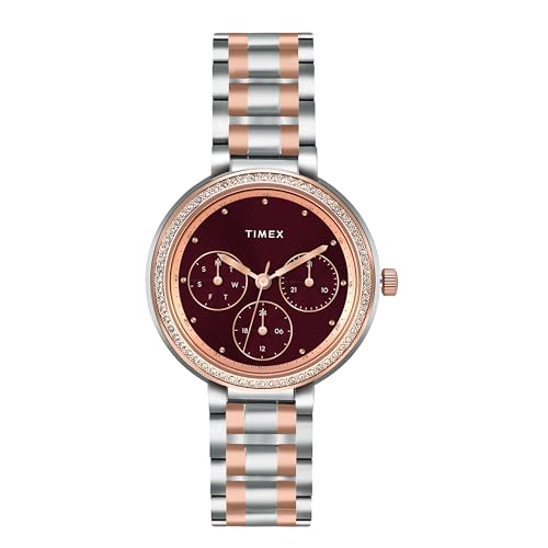 5 Best Women's Watches Under 5000 on Amazon India 17 TIMEX Analog Watch for Women with Round Dial & Water Resistant Wo...