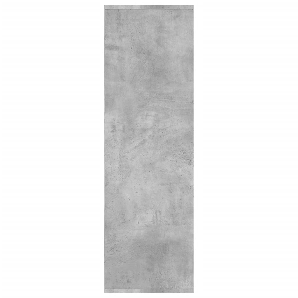 vidaXL Regał na książki, szarość betonu, 98x29x97,5 cm