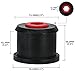 PQY Poly Front Lower Control Arm Wishbone Bush Bushing Kit Left + Right Compatible with BMW Mini Cooper S R50 / R52 / R53 00-06
