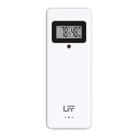 Vista 1 de LFF Wireless Remote Sensor With Indoor Outdoor Temperature and Humidity, LCD Display for Weather Station, Atomic Clock - Updated Version