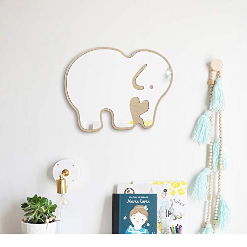 Modernlife 3D Wall Mirror Decal Stickers Wall Stickers for Baby Nursery Kids Room