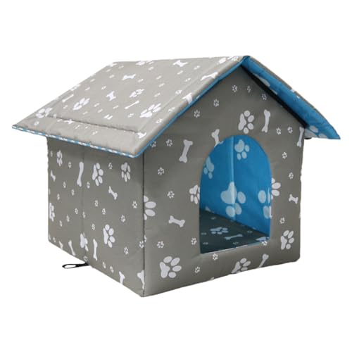 Carpa de cachorro cálida e impermeable para proteger a las mascotas en la terraza 2