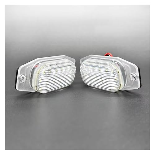Luz de placa matrícula LED blanca para rutas nocturnas en Toyota FJ Cruiser