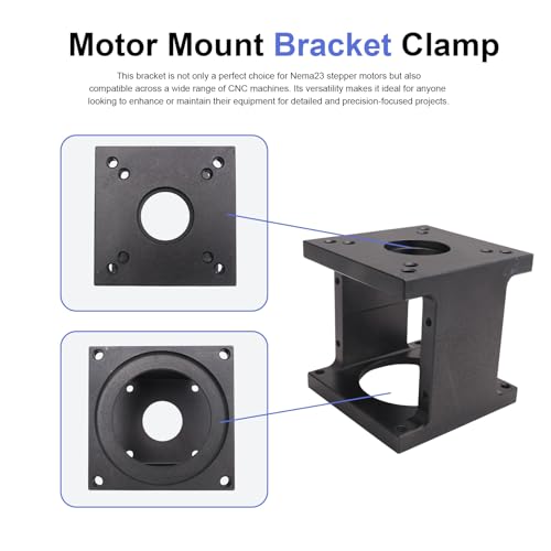 Pinafresa Für 86 Schrittmotor Halterung - Nema 34 CNC Router Kompatibel - Motorhalterung Klemme mit Schrauben Fixiersitz A