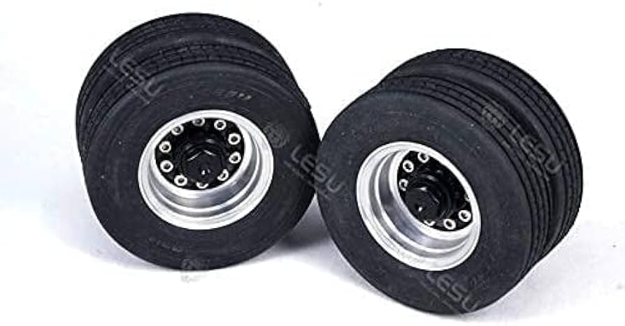 Amazon.co.jp: LESU 1/14 トラック・トレーラー 直径52mm 小型