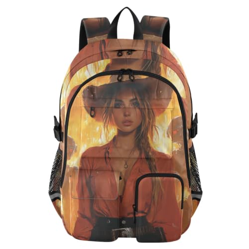 Mochila de viaje de 17.5 pulgadas con espíritu apasionado para jóvenes y estudiantes universitarios