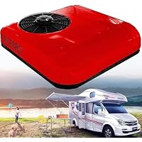Amazon | 12V/24V ユニバーサル電動トラック RV 屋上エアコン、超薄型