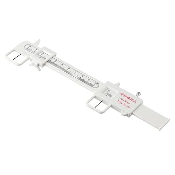 Eye Ophthalmic Tool White Convenient Plastic Pupil Distance Meter Useful Optical Vernier PD Ruler Medical Supplies