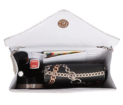 BBjinronjy Clutch Purse for Women Evening Bags for Women Formal Wedding Party Cocktail Prom Crossbody Purse Evening Handbags - Image 7