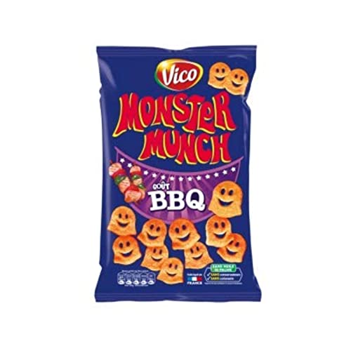Biscuits Apéritifs Goût Barbecue Monster Munch Le Sachet De - vue 2