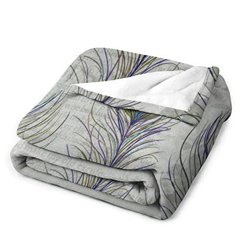 Couverture de lit paon rustique 152x203cm plaid bohémien salon - 6