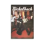 HAUEYQWUEGG Nickelback Poster Ästhetische Wandkunst 