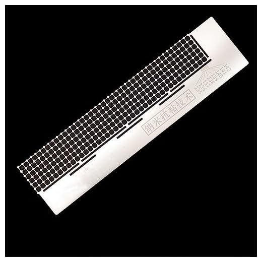 Xinlie Règle de Peinture Diamant Peinture Règle Diamant Outil De Dessin Règle Point Outil De Forage Outil De Règle en Acier Inoxydable DIY Appliquer à La Main Plein Forage Mosaïque Point
