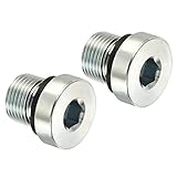 tapon macho inoxidable 1/2 Utilidad: estos tapones macho roscados son aprovechados para sellar orificios en maquinaria, accesorios o tuberías para evitar fugas de aire, vapor, gas, agua, aceite y fluidos bajo presión. Estos tapones también son óptimos para conectar los puertos de agua del colector de admisión y de la bomba de agua, los orificios de los tapones del motor y más.
