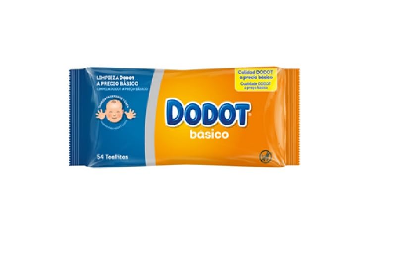 Dodot - Toallitas básico recambio 54 unidades - Pack de 6 (Total 324 unidades), packaging may vary
